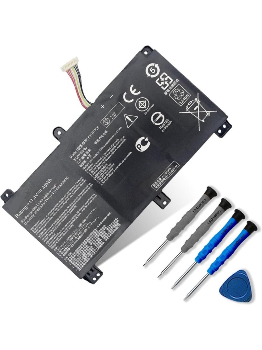 High-Capacity 48Wh Laptop Battery Replacement for ASUS ROG Strix G15 Series
